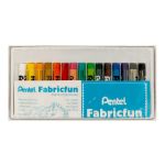Пастель для ткани Pentel FabricFun Pastels 15 цв, PTS2-15