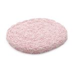 Кружево вязаное (тесьма) хлопковое 28 мм / 25 метров, рис.28.01.021 (розовый/белый) С3749Г17