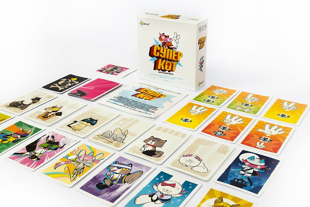 Игра настольная Суперкот, Эврикус PG-11014
