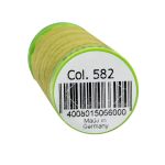 Нитки для тонких тканей Gutermann Extra Fine 150, 200м, 582 зеленая горчица, 5 катушек