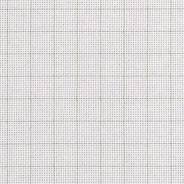 Канва Aida 14 ct, 50х50±2 см, белый в клетку, Gamma