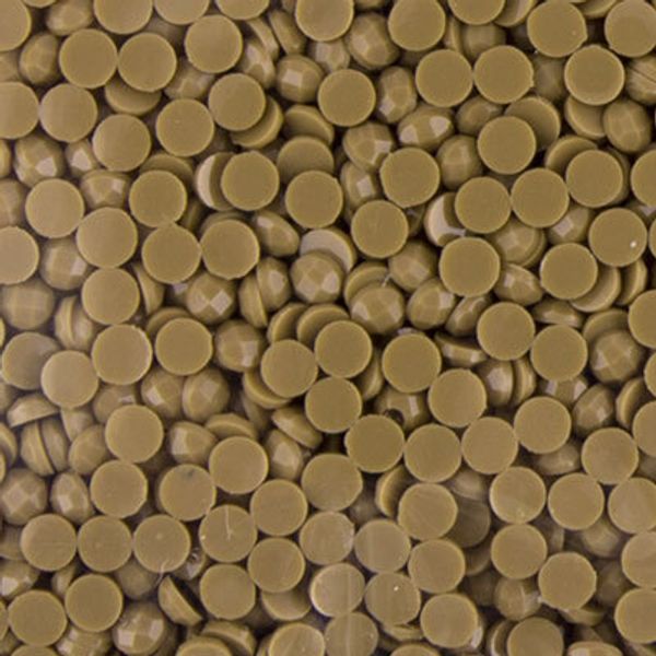 Стразы неклеевые акрил 2.5 мм, 100 г (10х10 г), /РП/, №3253 св.св.коричневый, Zlatka OZM