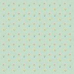 Ткань для пэчворка Peppy Нежная история, рулон 112 см / 5 метров, НИ-22 зеленый, Peppy