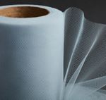 Фатин на шпульке средней жесткости, 100% нейлон, 150 мм, 13 серый, 22,86м, Gamma FTN/R