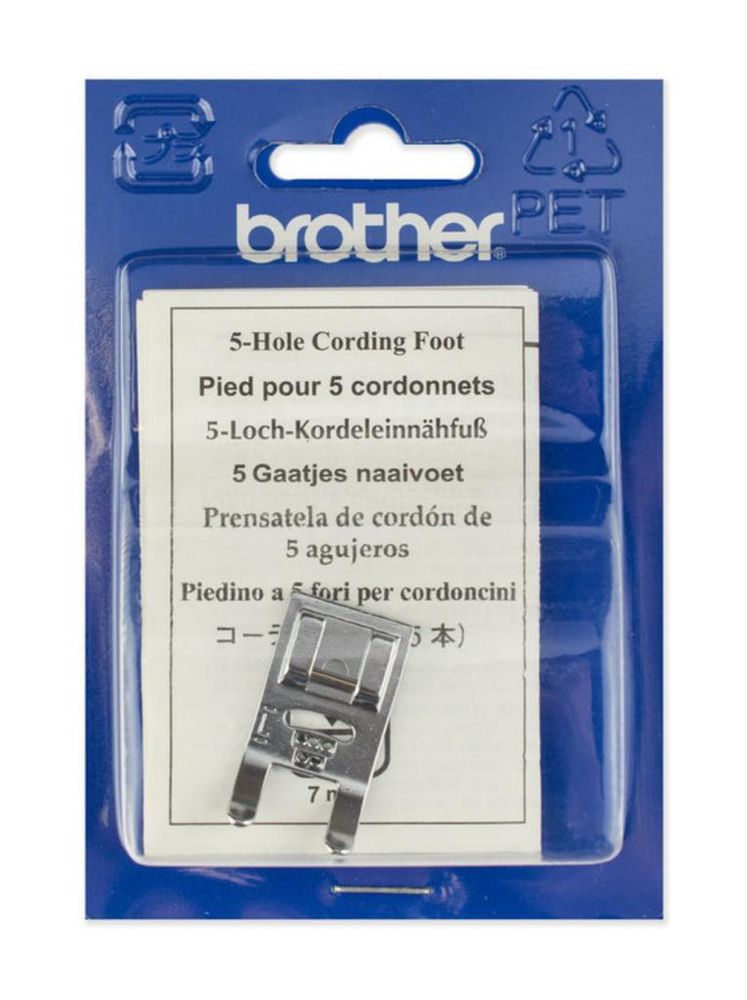 Лапка для вшивания 5 шнуров Brother, XC1962002, Brother, 1 шт