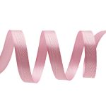 Лента декоративная ёлочка 15.0 мм / 20±1 метров, 19 розовый