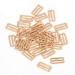 Крючки для бюстгальтера металл 18.0 мм, 918C цв.золото, уп.100 шт