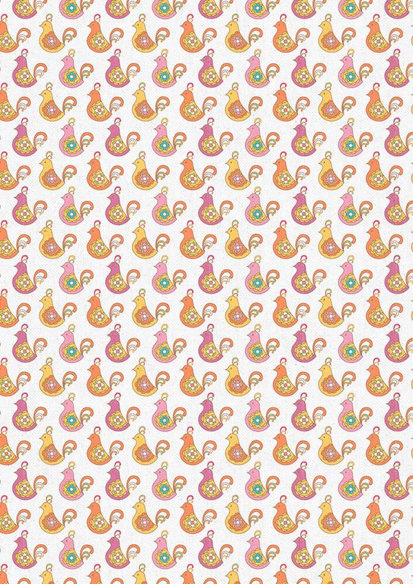 Ткань для пэчворка Peppy Крошки-матрешки, отрез 50х55 см, 146 г/м², КМ-05 белый, Peppy