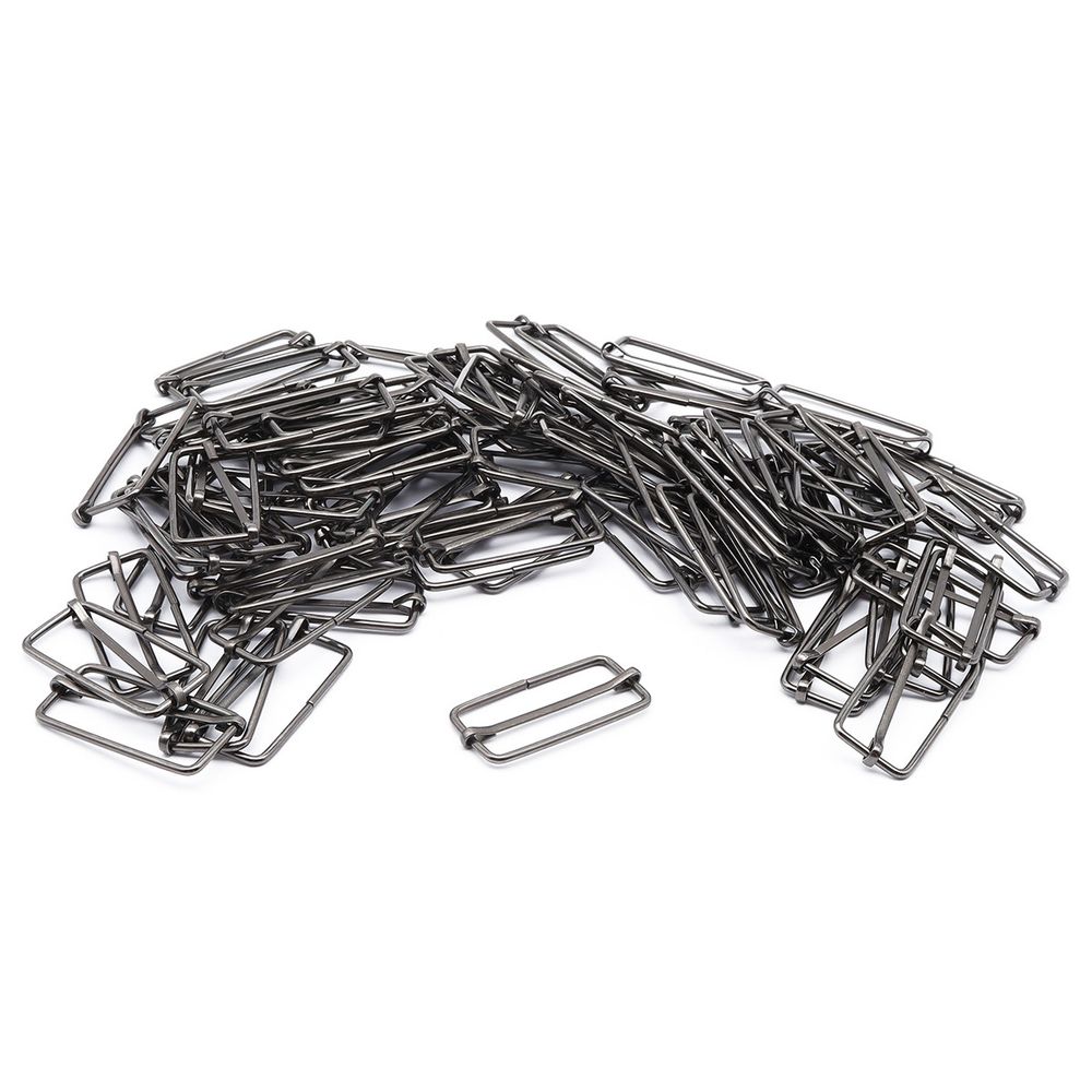 Рамка регулировочная 40 мм ушко (19х45 мм) (чер.никель), 100 шт