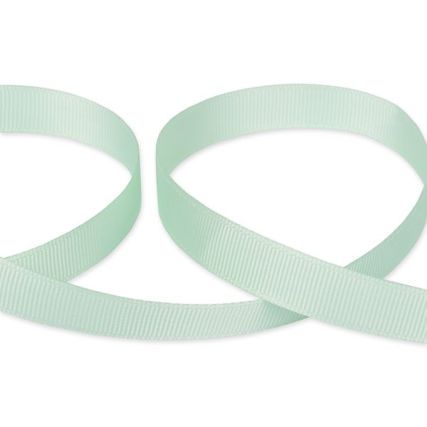 Лента репсовая (в рубчик) 12.0 мм / 45.5 метров, 015 пастельно-зеленый, Gamma GR-12