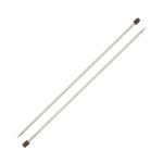 Спицы прямые Pony Elan ⌀4,0 мм, 35 см, сталь, 2 шт