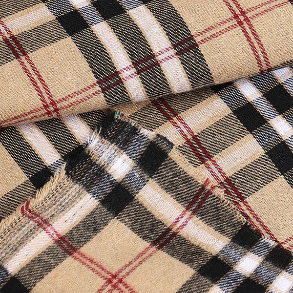 Фланель рубашечная 150 г/м², 150 см / 2 метра, TBY.Fl.T382.9.2, цв.09 бежевый