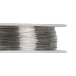 Проволока для бисера ⌀0.25 мм, 50 метров 02 серебро, Zlatka DGB-025