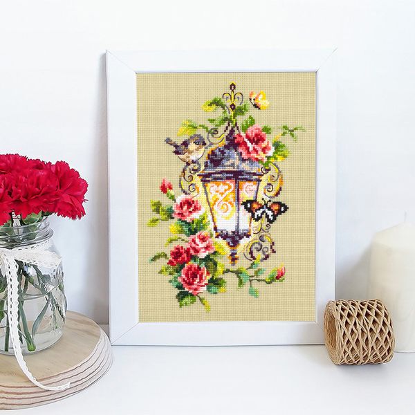 Набор для вышивания нитками Чудесная игла, Свет вдохновения, 17х23 см