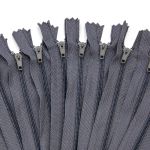 Молния спираль (витая) Т3 (3 мм) 1 зам., н/раз., 50 см, п/автомат, 275 серый, 10 шт