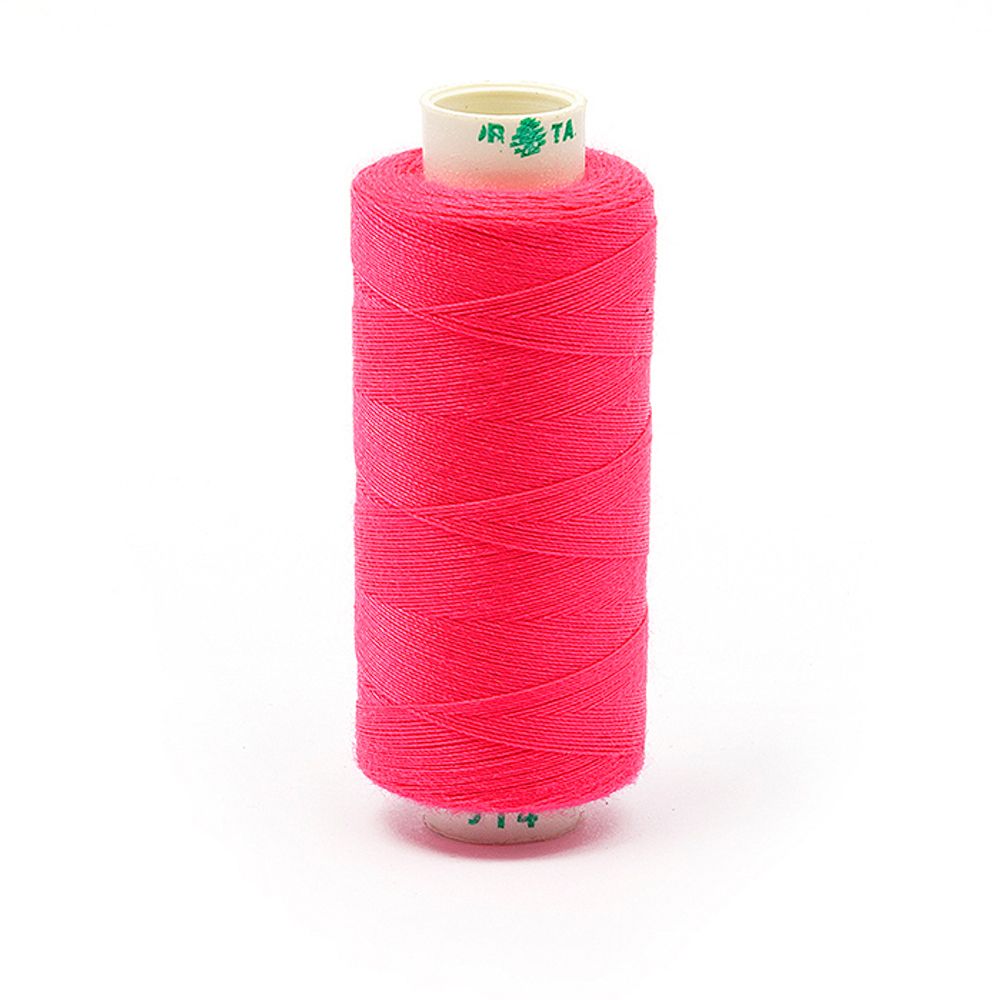 Нитки швейные бытовые Dor Tak 40/2, 366 м / 10 кат., 514 розовый