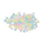 Бусины пластик ⌀4 мм, 100±2 г, №09 ассорти, Zlatka PB