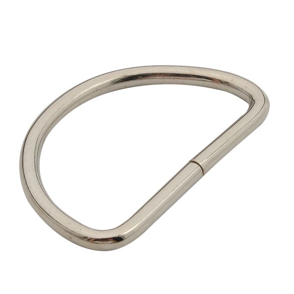 Полукольцо сварное металл внутр. 31 мм (внешн. 36х22 мм, ⌀2.5 мм), 100 шт, никель, 816B-113