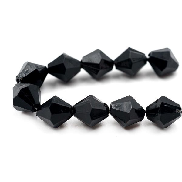 Бусины акрил ⌀10 мм, 25 г, ромбовидные, Astra&Craft, 90