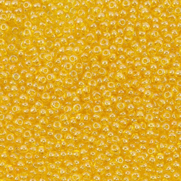 Бисер Preciosa прозрачный с покрытием, 10/0 (86010), круг. отв., 500 г