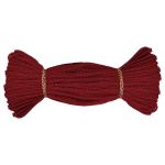 Шнур отделочный сороконожка ⌀5.0 мм / 30 метров, бордо, С873