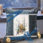 Набор для вышивания нитками Чудесная игла, Дух зимнего леса 17х27 см