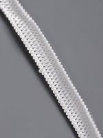 Резинка бельевая (стандартная) 4.0 мм / 200 метров, 3.9 г, вязаная, белый