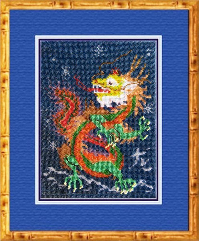 Вышивальная мозаика, Год дракона 20х27. 5 см