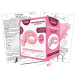 Набор для вязания игрушки Miadolla, Розовая змея, AMG-0123