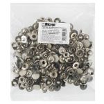 Кнопка Альфа (S-образная) ⌀15 мм, 72±5 шт, soft-touch металл, кремовый soft-touch, Micron