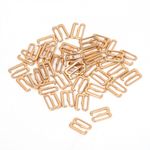 Крючки для бюстгальтера металл 10.0 мм, 910 цв.золото, уп.100 шт