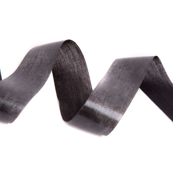 Усилитель для кожи 80 г/м², +5 г/м², бумага, 20 мм, сплошной клей PA, 30 м, черный, L3GE26, Danelli, OEKO-TEX®