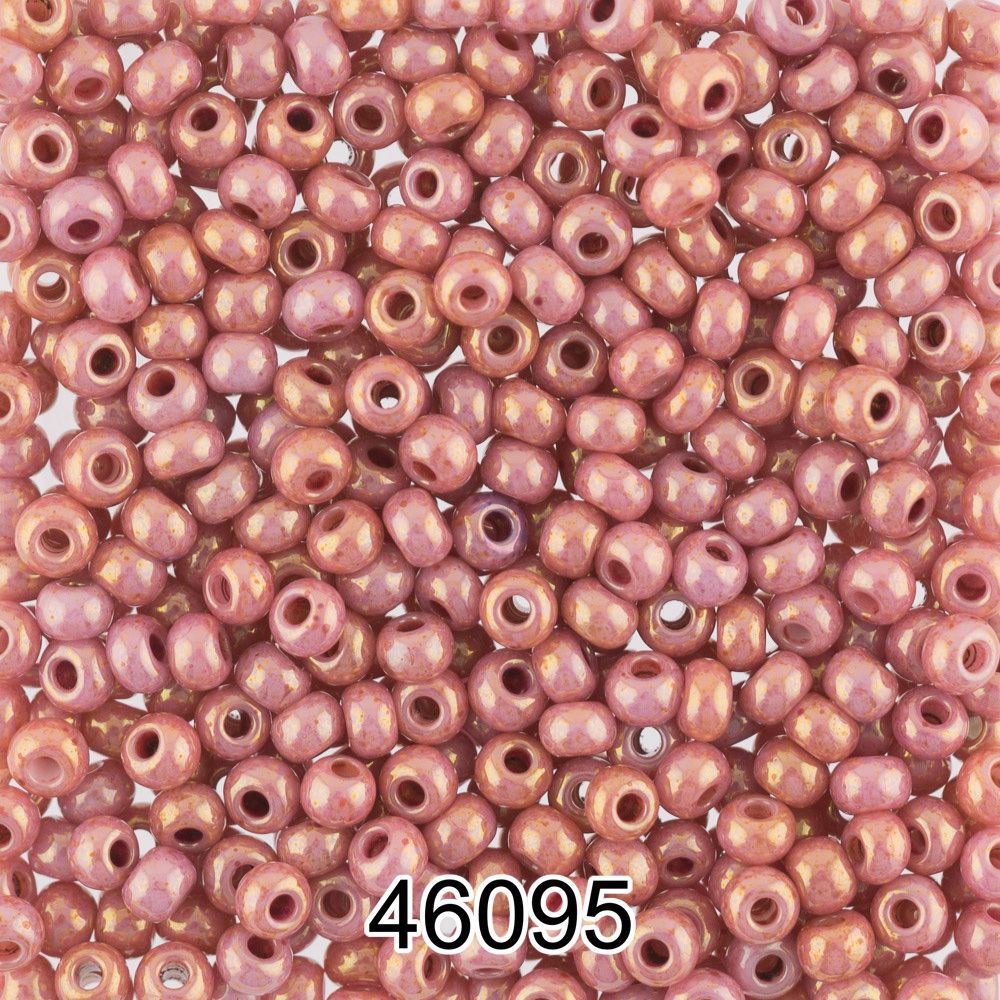 Бисер Preciosa 10/0 (2.3 мм), 500 г, 46095 (Ф459) св.коричневый