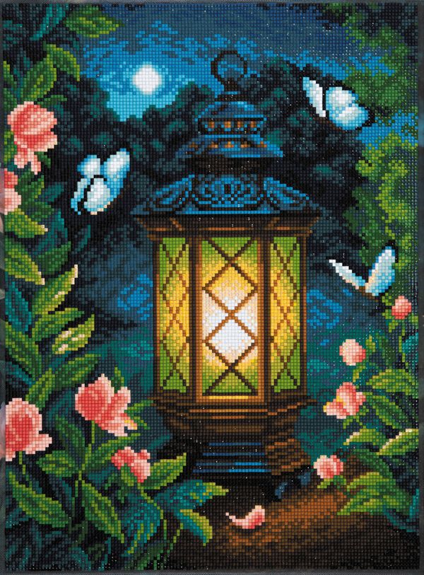 Алмазная (кристальная) мозаика Фрея ALPD-270, на подрамнике Стремление к свету, 30х40 см