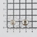 Кнопка пришивная металл ⌀21.0 мм, металл, clear, 10 шт