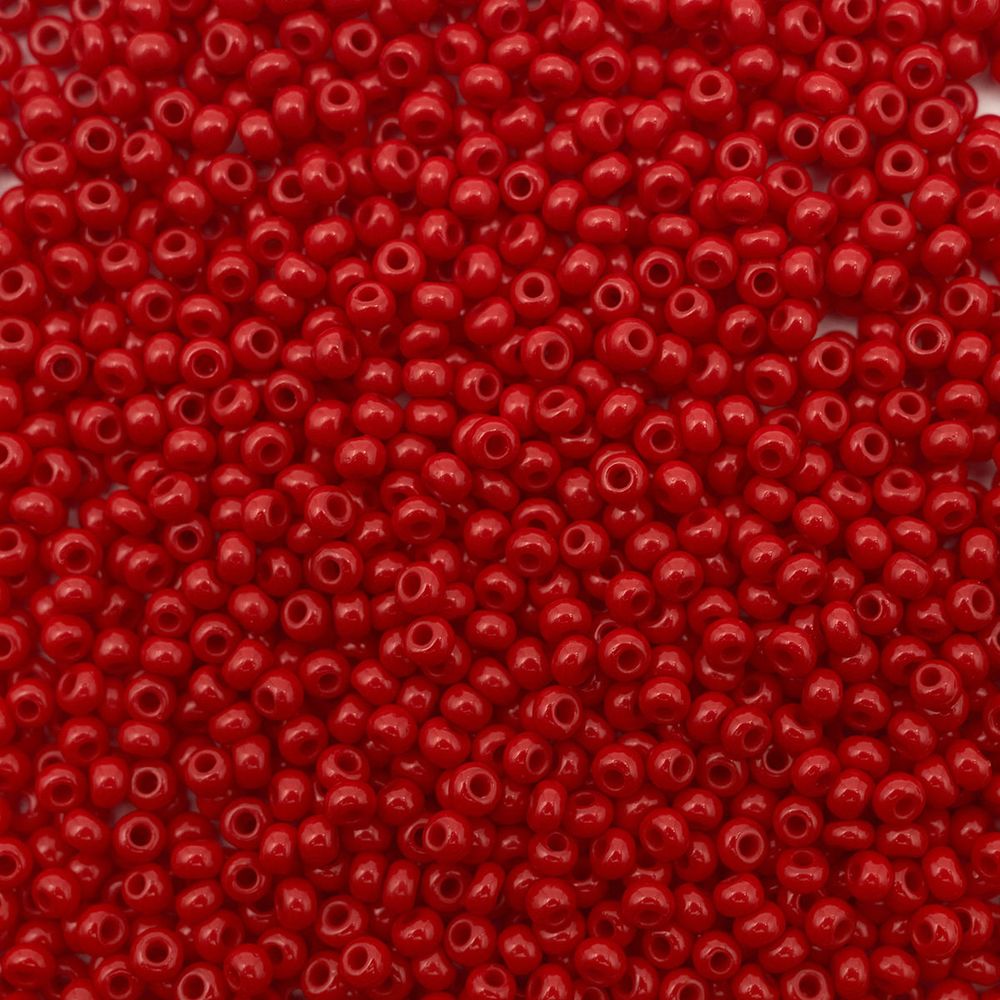 Бисер Preciosa 10/0 (2.3 мм), 50 г, непрозрачный, цв. 93210