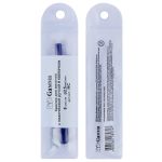 Крючок для вязания с пластиковым колпачком металл ⌀2.5 мм, 8 см, 1 шт, в чехле, Gamma HC