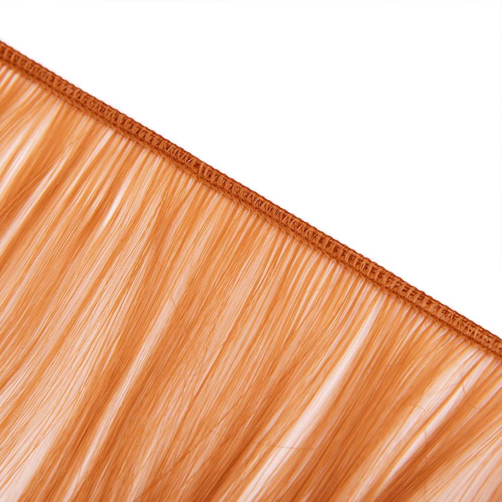 Трессы для кукол 15 см, 100 см, 25 г, 18 золотисто-медный, HobbyBe HAR-7