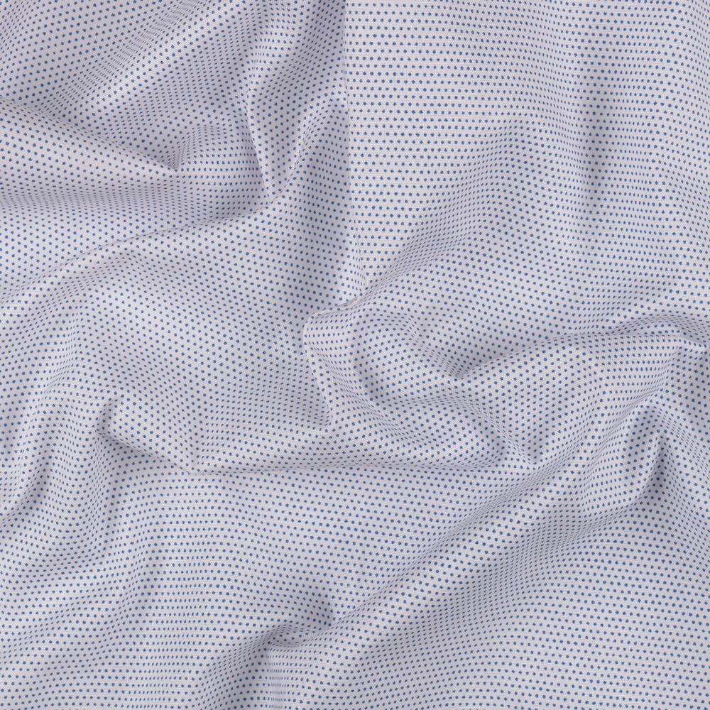 Ткань для пэчворка Peppy Бабушкин сундучок 100х112 см, 140±5 г/м², БС-36 мл.горох бл.бл.розовый/синий