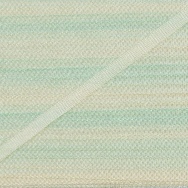 Лента (тесьма) шелковая 2.0 мм / 45.5±0.5 метров, M102 бл.салатовый/бл.желтый, Gamma SRM-2