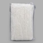 Тесьма с пайетками 4см / 14,63м (белое серебро), 3AR071