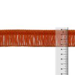 Бахрома отделочная 35.0 мм / 16 метров, 198 терракотовый, Gamma А-08