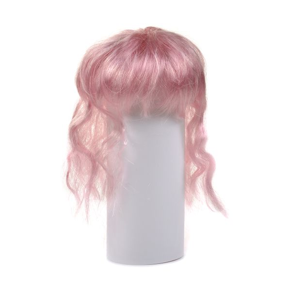 Парик для куклы Волнистый П 50, 28527, цв. Розовый