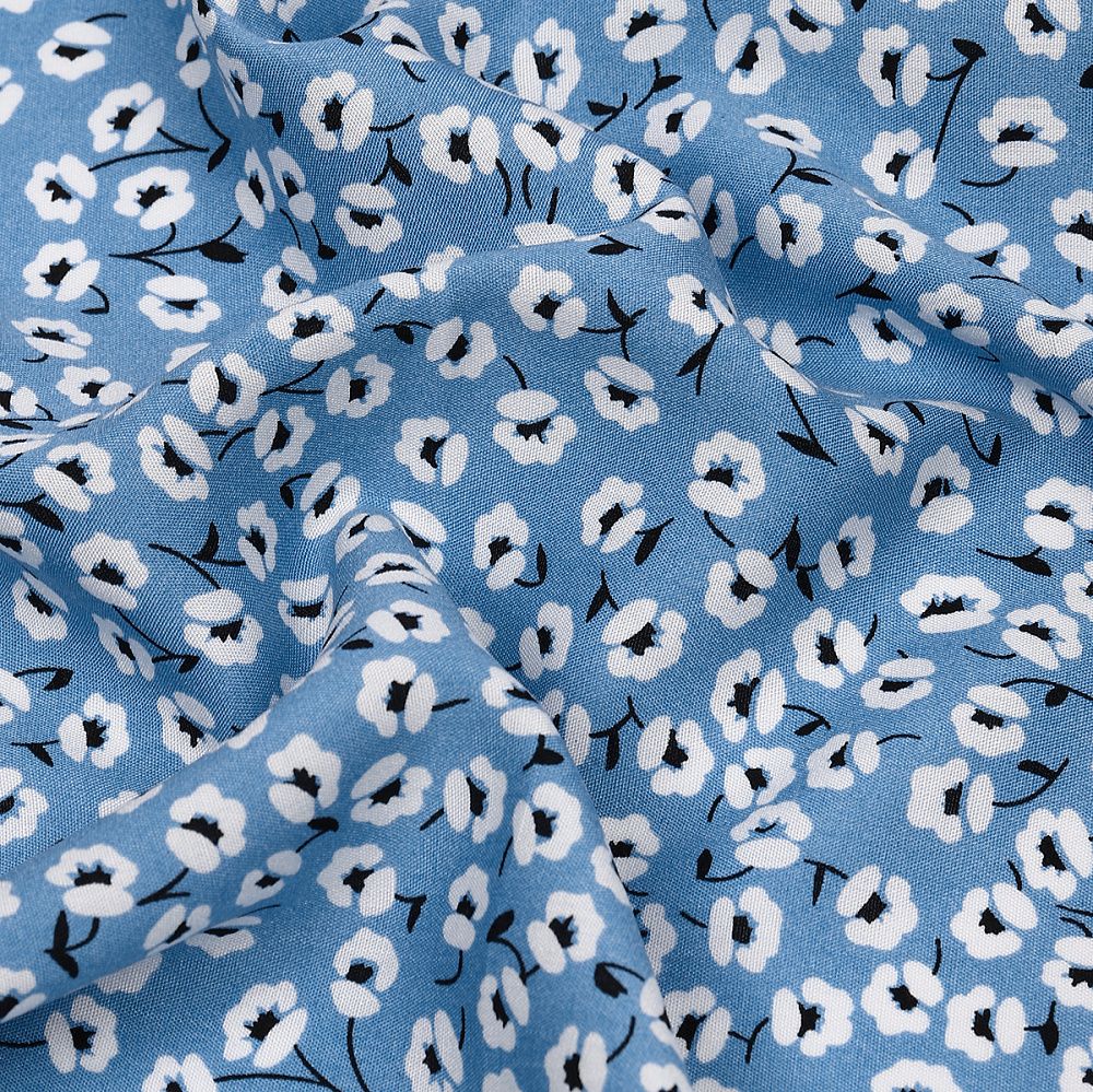 Штапель 90 г/м², 145 см / 2 метра, TBY Vi-E1350-4 цв.E1350-4