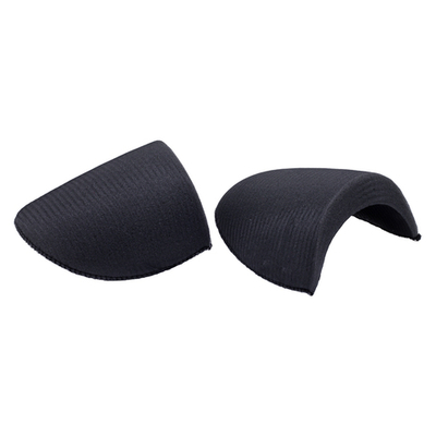 Плечевые накладки (подплечники) втачные твердые 140х210х25 мм, черный, 50 пар