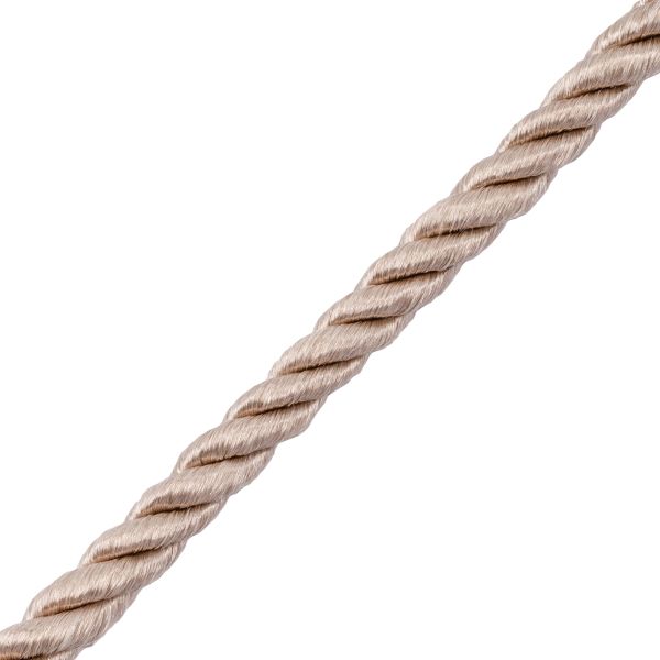 Шнур витой ⌀5.0 мм / 18.29 метров, 16 бежевый