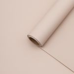 Пленка упаковочная однотонная для цветов и подарков, 65 мкр, 58см / 10м ± 5% (VH2545 холодный бежевый)