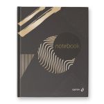 Бизнес-блокнот, мат. лам. + тис. золотой фольгой, A5+ 80 л. 22 шт, клетка, Затмение 000922, Светоч 80ББТ5_8_5_1