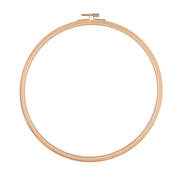 Пяльца буковые круглые ⌀275 мм, Gamma FEH