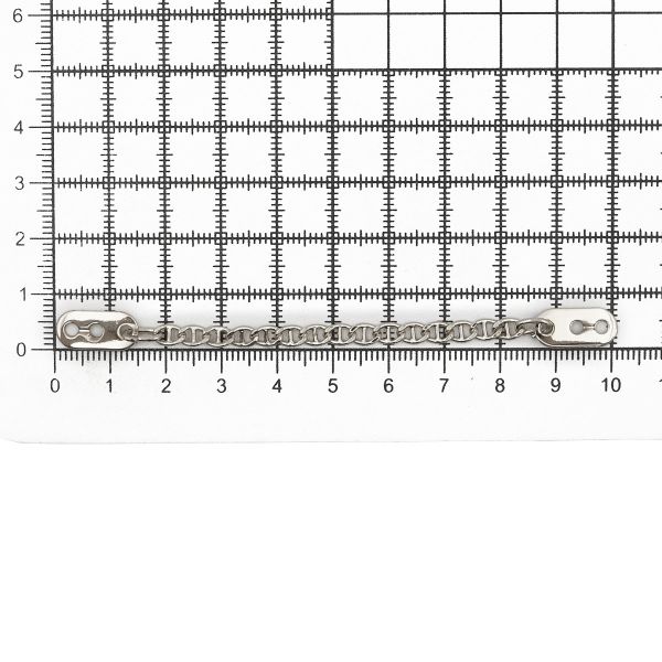 Вешалка-цепочка для одежды 102х7 мм, металл, никель, 10 шт, ГНУ14377